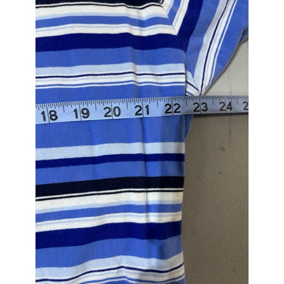 Polo Ralph Lauren Big & Tall Men's Blue Multi Stripe Crew-Neck T-Shirt XLT - Picture 5 of 5